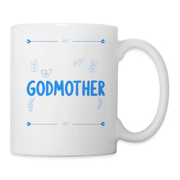 J’ai une fille folle parrain Podson - Mug blanc - blanc - Droite