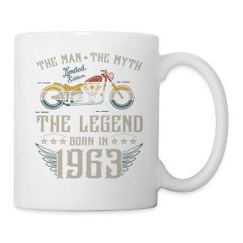 The man the myth The legend born in 1963 gift - Mug - white - Right