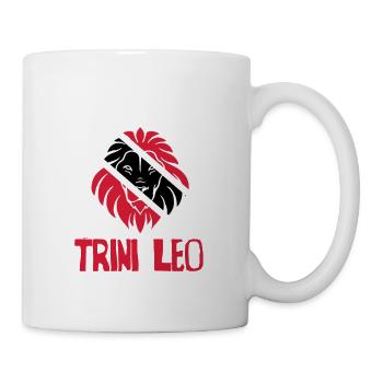 Pays du drapeau Trini Leo Tobago Trinidad Trinidad - Mug blanc - blanc - Droite