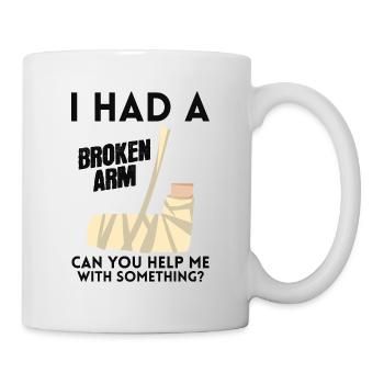 Bone Elbow Hand Wrist Injury i - Mug - white - Right