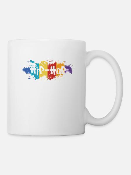 Hip Hop Music Rap Music Freestyle - Mug - white