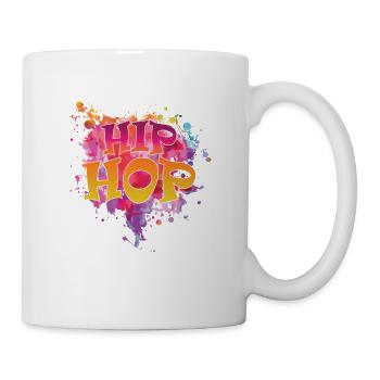 Hip Hop Music Genre Rap Freestyle - Mug - white - Right