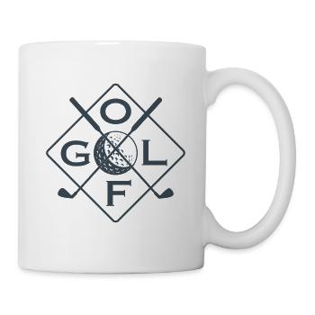 Joueur de golf Golf Jouer Club de golf Cadeau - Mug blanc - blanc - Droite