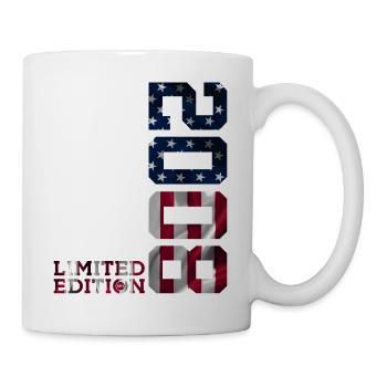 LIMITED EDITION 2008 USA 18TH BIRTHDAY - Mug - white - Right