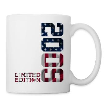 ÉDITION LIMITÉE 2009 USA 17E ANNIVERSAIRE - Mug blanc - blanc - Droite