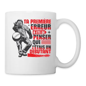 Boccia Boule Bouliste Pétanque - Mug blanc - blanc - Droite