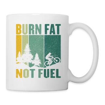 Cycling Environmental protection Saving fuel Sport - Mug - white - Right