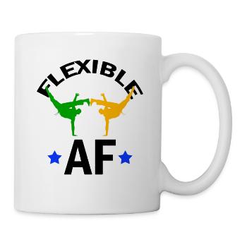 Arts martiaux brésiliens pour instruments de capoeira - Mug blanc - blanc - Droite