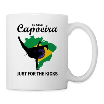 Capoeira für Mixed Martial Arts und Kickboxen - Tasse - Weiß - Rechts