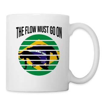 Arts martiaux brésiliens pour instruments de capoeira - Mug blanc - blanc - Droite