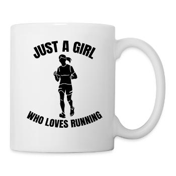 Jogger Fit, course à pied, cardio-training, jogging, course à pied - Mug blanc - blanc - Droite