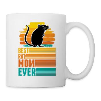 Rat Mama Rat Owner Rat Girl - Mug - white - Right