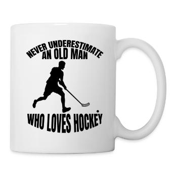 Hockey sur gazon Joueur de hockey Floorball Cadeau Hockey - Mug blanc - blanc - Droite