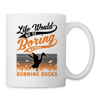 Indian Running Duck Gift Running Duck - Mug - white - Right