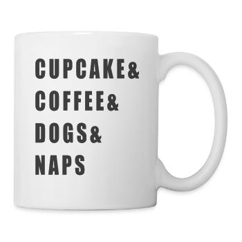 Cupcake Saying - Dogs - Mug - white - Right
