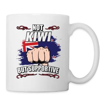 Pas Kiwi mais Voyage Touristique de soutien Kiwi Nouveau - Mug blanc - blanc - Droite