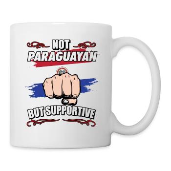 Not Paraguayan But Supportive Travel Tourist - Mug - white - Right