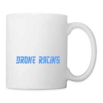 Drohne Studieren kann jeder Drohnenpilot Drone - Tasse - Weiß - Rechts