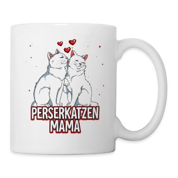 Perserkatzen Mama - Tasse - Weiß - Rechts
