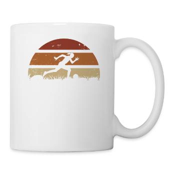 Running Jogging Sport Race Training Gift - Mug - white - Right