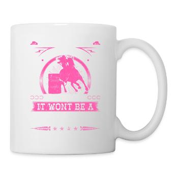 Barrel Racer Bad Idea Good Time Rodeo - Tasse - Weiß - Rechts