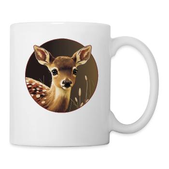 Reh Rehkitz Waldtiere - Tasse - Weiß - Rechts
