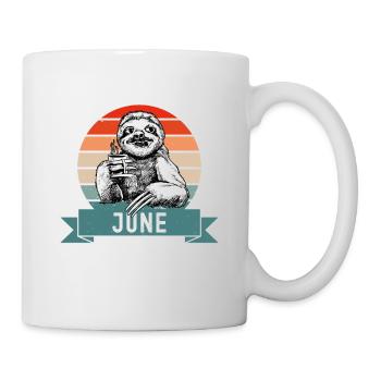 Legends Were Born In June 1959 Sloth Sloth - Mug - white - Right