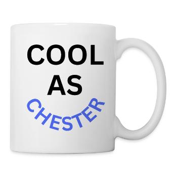 Cool as Chester Name - Mug - white - Right