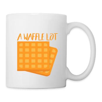 I Love You A Waffle Lot 6 - Tasse - Weiß - Rechts