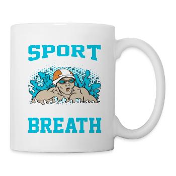 Try It While Holding Your Breath 4 - Tasse - Weiß - Rechts