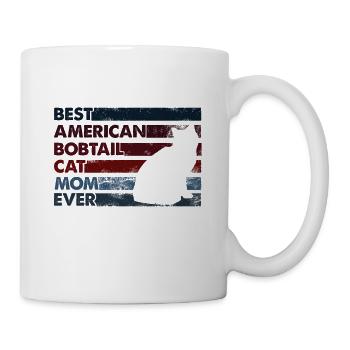 Best Mother Ever - American Bobtail Cat - Mug - white - Right