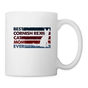 Meilleure mère de tous les temps - Cornish Rex Cat - Mug blanc - blanc - Droite