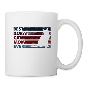 Meilleure mère de tous les temps - Korat Cat - Mug blanc - blanc - Droite