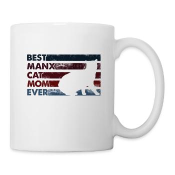 Meilleure mère de tous les temps - Manx Cat - Mug blanc - blanc - Droite
