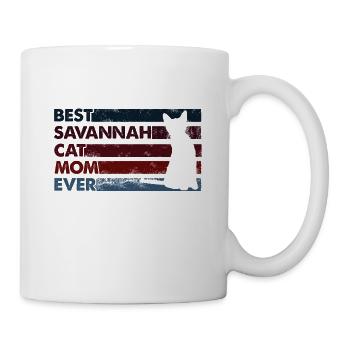 Best Mother Ever - Savannah Cat - Mug - white - Right