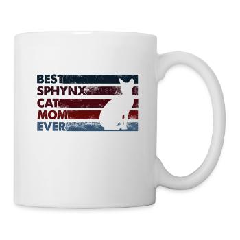 Beste Mutter Aller Zeiten - Sphynx Katze - Tasse - Weiß - Rechts