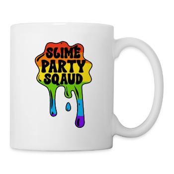 Schleim Regenbogen Magischer Tropfen Splash - Tasse - Weiß - Rechts