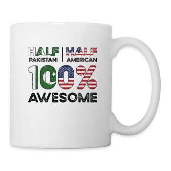 Born Pakistani Pakistan American USA Citizenship - Mug - white - Right