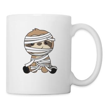 Sloth Mummy Sloths Happy Halloween - Mug - white - Right