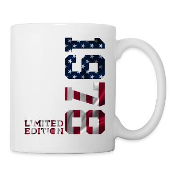 LIMITED EDITION 1978 USA 48TH BIRTHDAY - Mug - white - Right