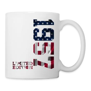 LIMITED EDITION 1957 USA 69TH BIRTHDAY - Mug - white - Right