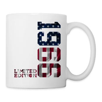 ÉDITION LIMITÉE 1966 USA 60E ANNIVERSAIRE - Mug blanc - blanc - Droite