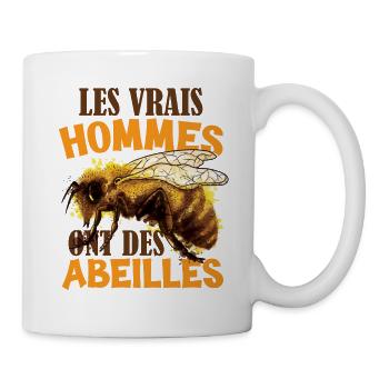 Abeille | Apiculture | Apicole - Mug blanc - blanc - Droite
