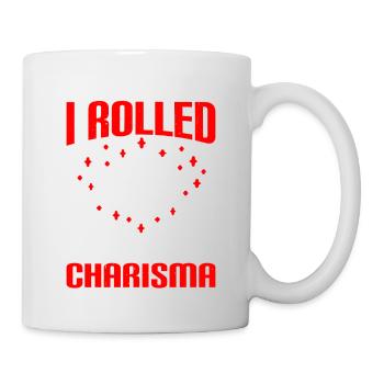 Je ne suis pas antisocial, j’ai roulé bas sur le charisme 5 - Mug blanc - blanc - Droite