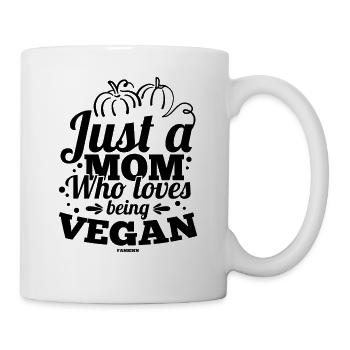 Maman végétalienne - Mug blanc - blanc - Droite