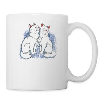 Perserkatze - Tasse - Weiß - Rechts