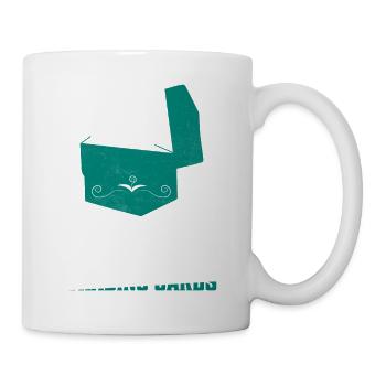 Easily Distracted By Trading Cards Card Collector - Tasse - Weiß - Rechts