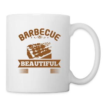 BARBECUE SAUCE IS LIKE BEAUTIFUL WOMAN - Mug - white - Right