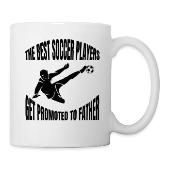 Joueur de football Papa Équipe de football Club de football - Mug blanc - blanc - Droite