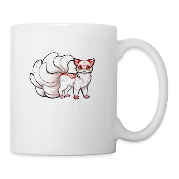 Kawaii Kitsune - Mug blanc - blanc - Droite
